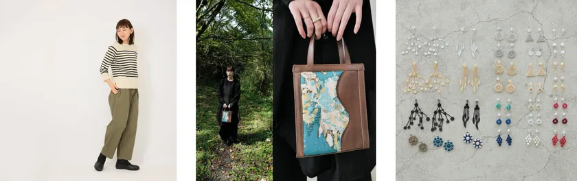 左から、to touch、masoom、トリプル・オゥ