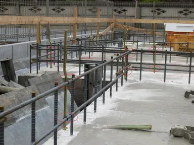 アンカーホルダー施工現場1