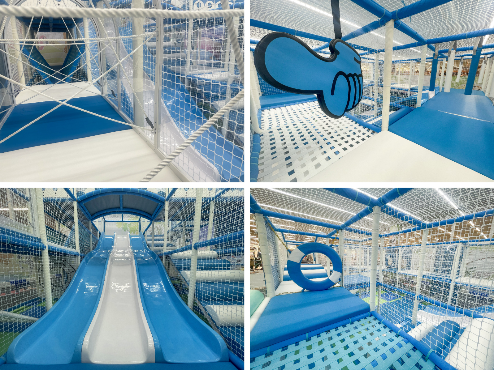 夢中になるアスレチック