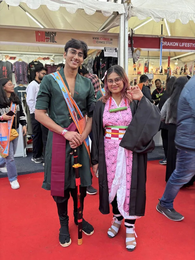 コスプレをしたアニメファンも多数来場