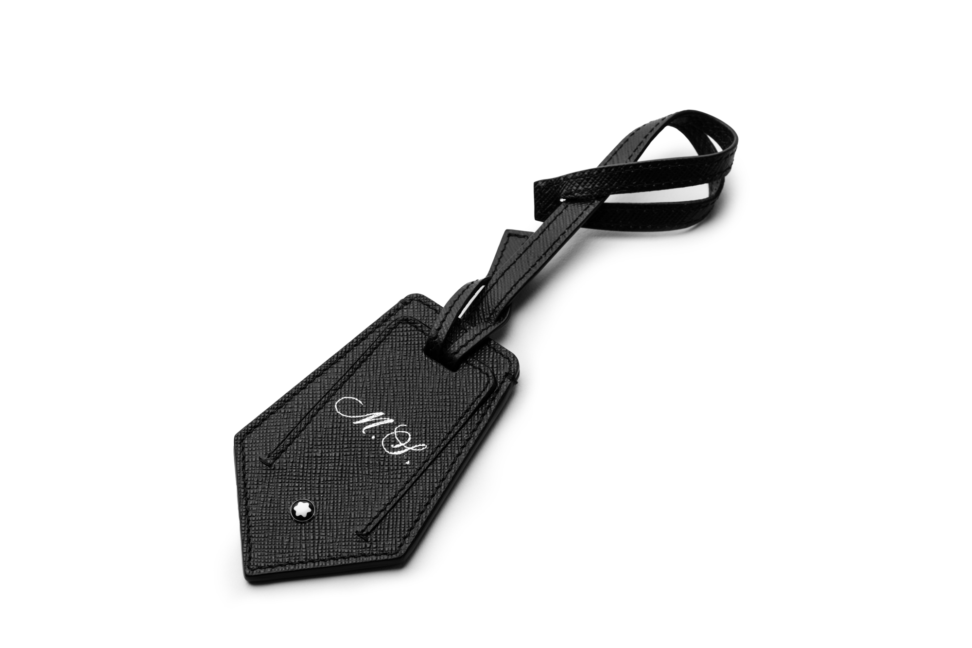 モンブラン パーソナライズタグキャンペーン レザータグ イニシャル 名入れ