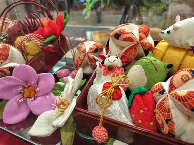 つるし飾り展示(1)