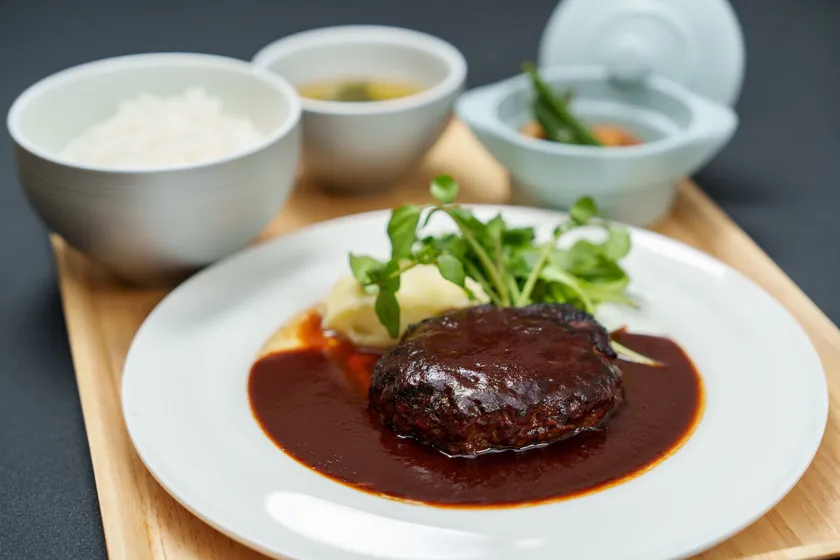 足利マール牛100%ハンバーグ