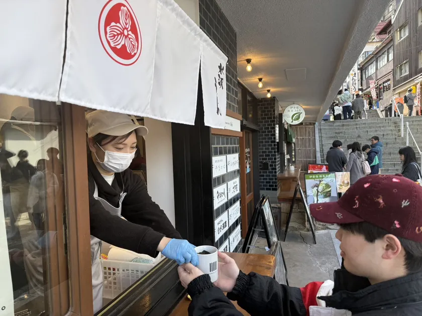 出来たて熱々を提供