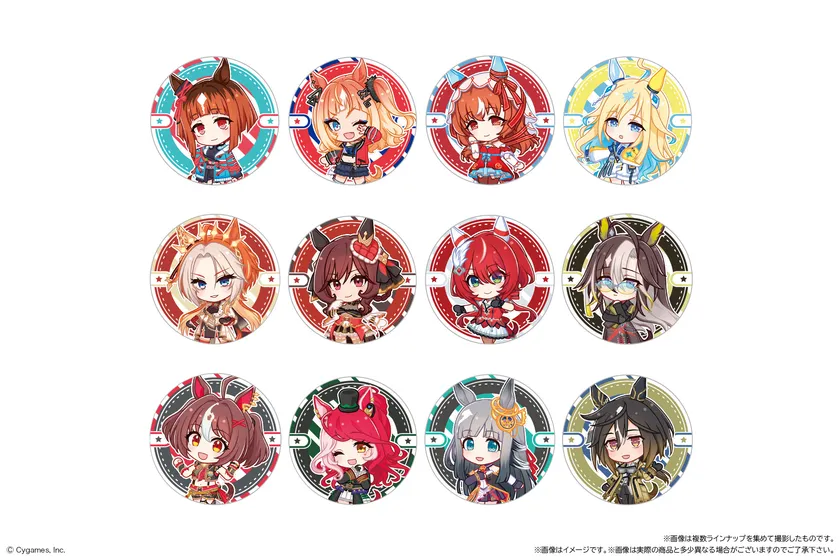 ウマ娘 プリティーダービー まんまる焼き3(シール)