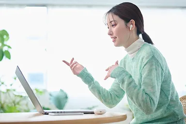 リラックスした環境で受講