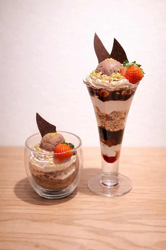 ミニショコラベリーパフェ/ショコラベリーパフェ