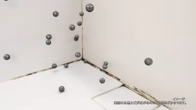 『ルックプラス おふろの防カビくん煙剤』CMカット(5)