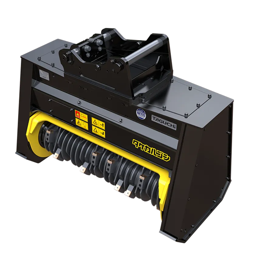 林業用マルチャー「タケカルゴン」