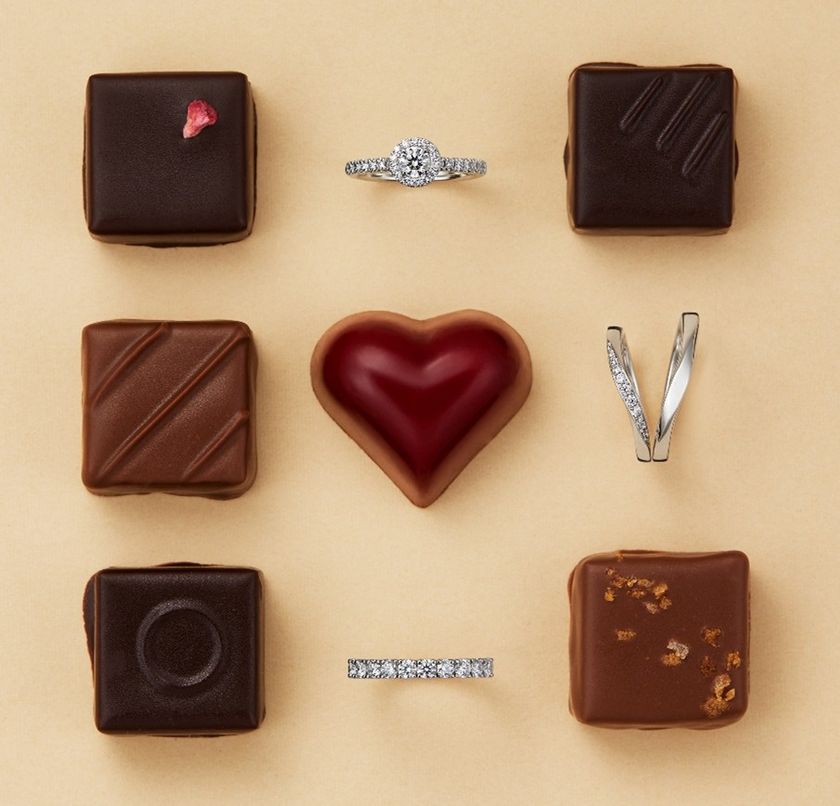 おふたりの心が寄り添うバレンタインデーに　
想いをかたちにする特別なリングを