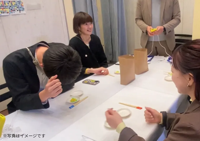 生理疑似痛体験ブース