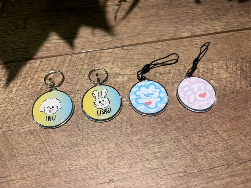 エポキシキーホルダー