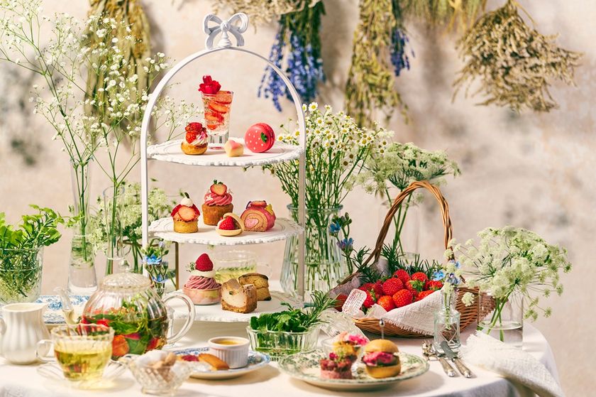 「リーベルホテル大阪」春を彩るいちごアフタヌーンティー
『Strawberry & Botanical Afternoon Tea ～いちごと
ハーブが香る、みずみずしい春～』を3月1日より販売開始！