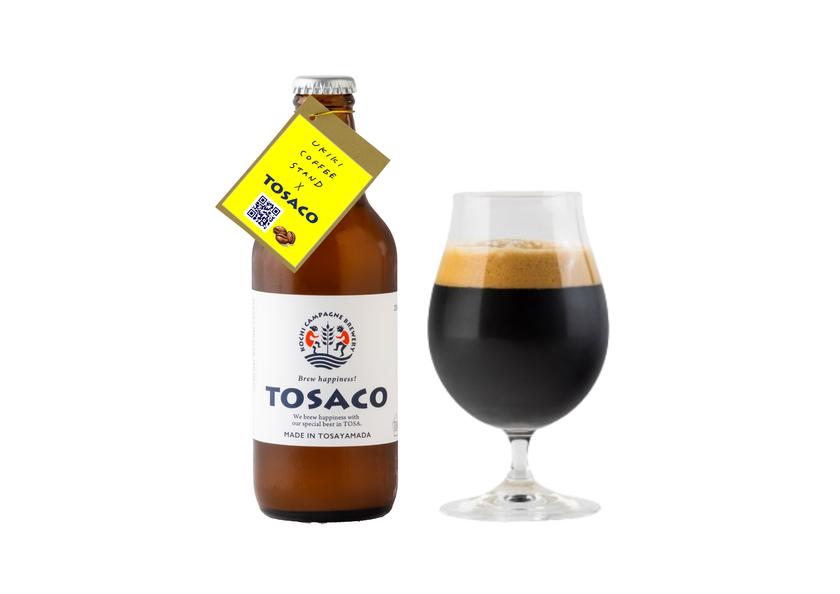 TOSACO×UKIKI COFFEEが初コラボ！
高知に移住起業した2社による、
期間限定「UKIKIコーヒーポーター」新登場！