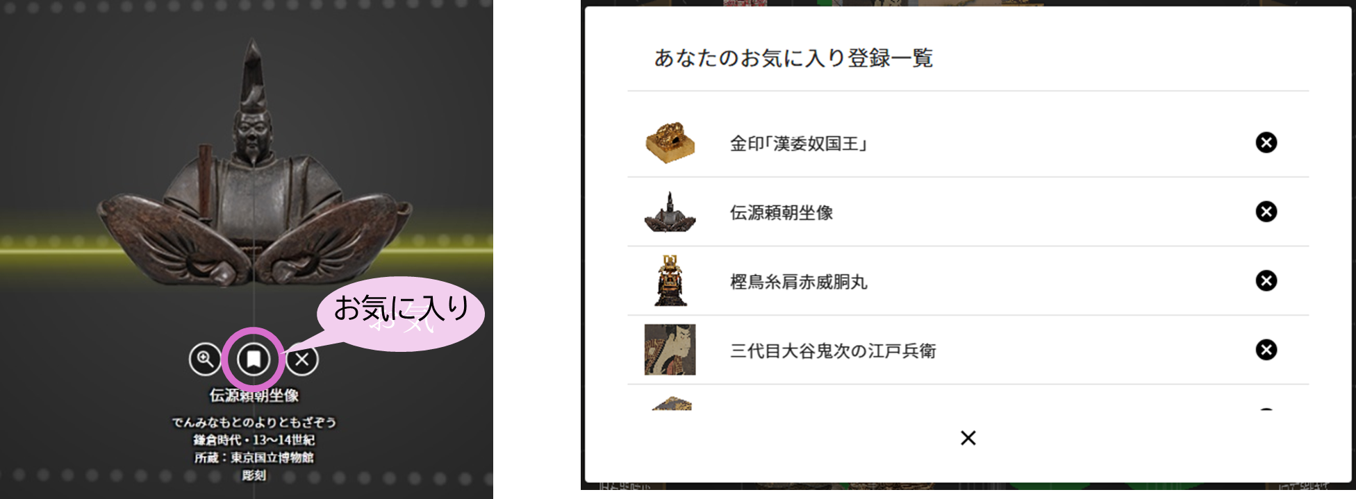DNPの鑑賞システム「みどころキューブ(R)」で 国立文化財機構所蔵品を
