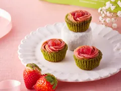 宇治抹茶いちごケーキ お茶苺トルテ