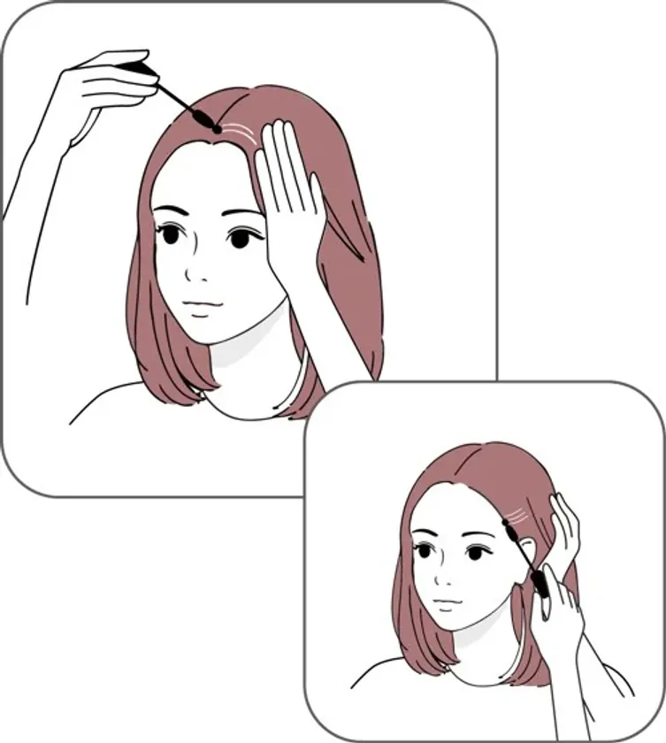 特徴1. ピンポイントで塗れる