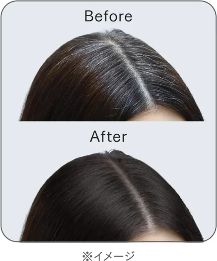 特徴5. 使う度に白髪が自然に染まる