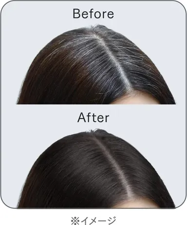 特徴5. 使う度に白髪が自然に染まる