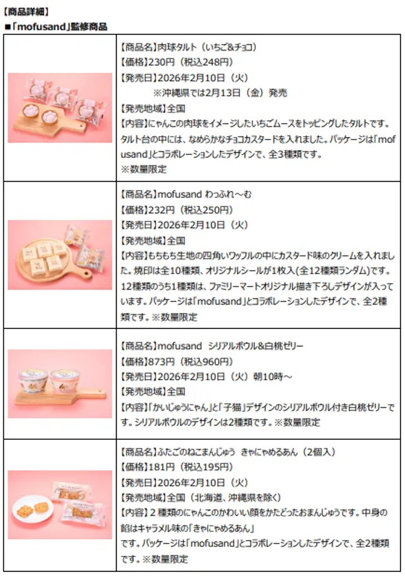 ＜リリース内商品詳細(1)＞