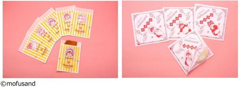 <「mofusand」ホットスナック袋:中華まんも新登場!>