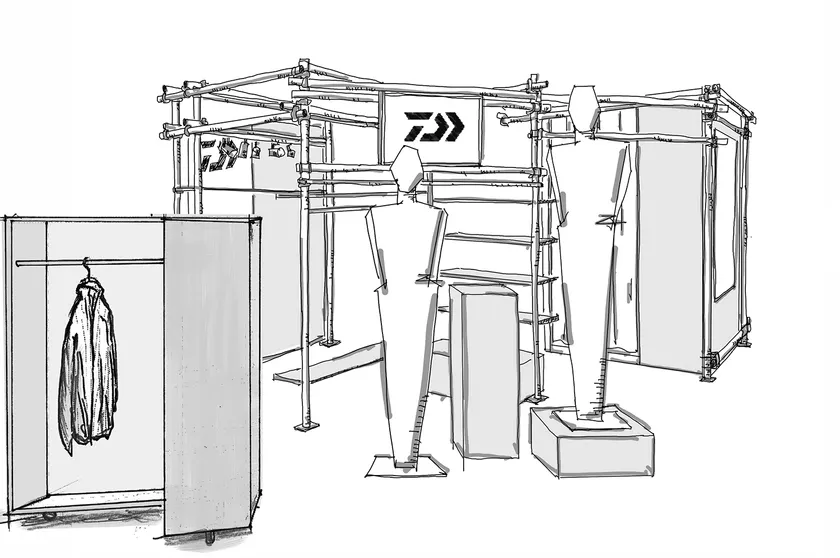 DAIWAがデイリーライフを提案する「阪急うめだ本店」(イメージ)