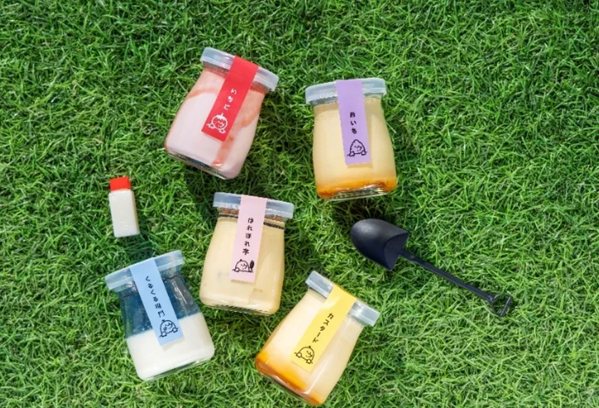 プリン5種セット保冷バッグ付き