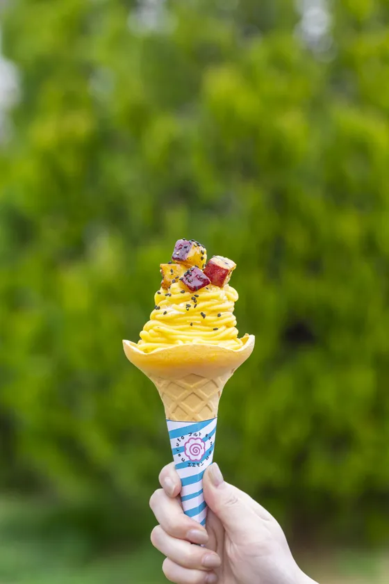 鳴門金時うずまきソフト