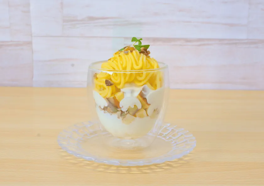 GOGO大感謝 おいもモンブランミニパフェ