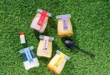 プリン5種セット保冷バッグ付き