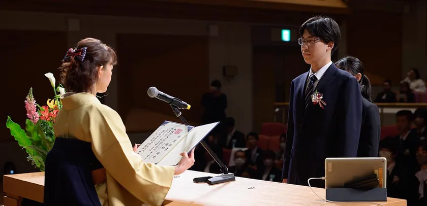 2024年度卒業式の様子(4)