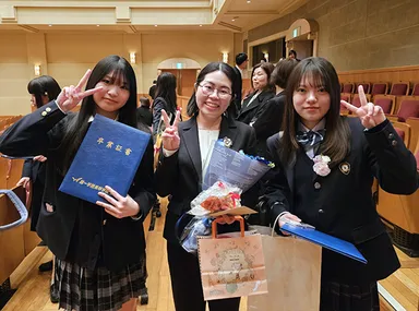 2024年度卒業式の様子(3)