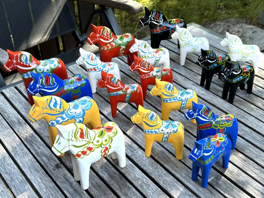 スウェーデン伝統工芸品ダーラナホース