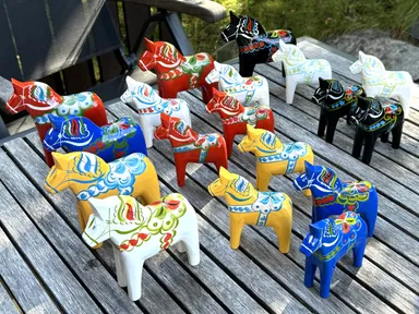 スウェーデン伝統工芸品ダーラナホース