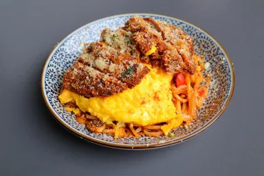 焼きスパ カツレツナポリタン