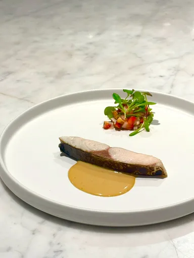 ※試作中の魚料理