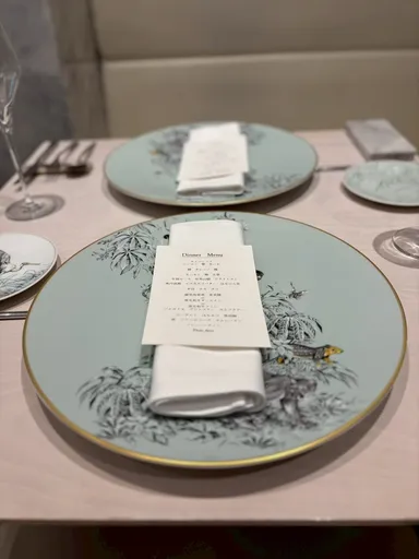 エルメスのウェルカムプレート