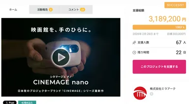 クラウドファンディング実績