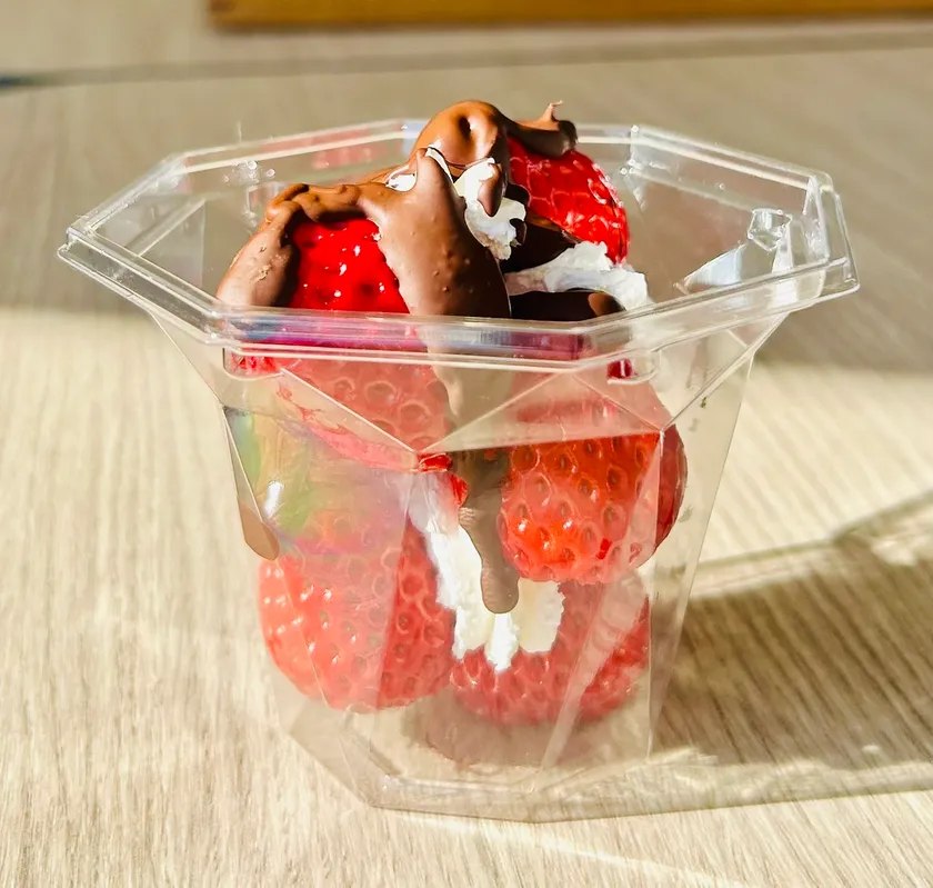 いちごチョコまみれ