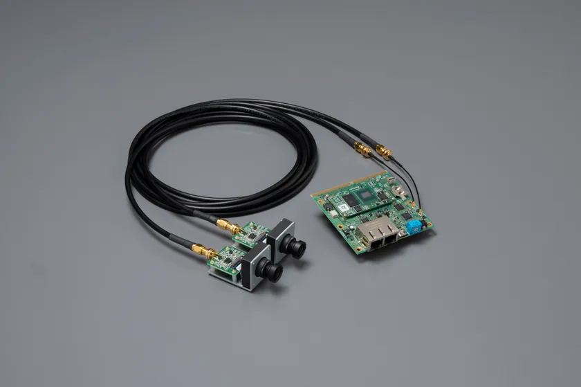 Digital E3 Core エッジAIボード、専用カメラユニット(延長ケーブル含む)