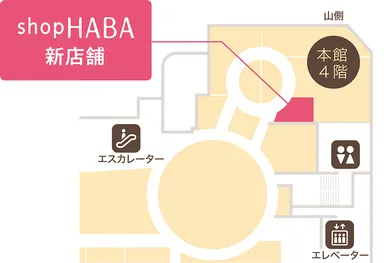 ショップハーバー 神戸阪急 フロアマップ
