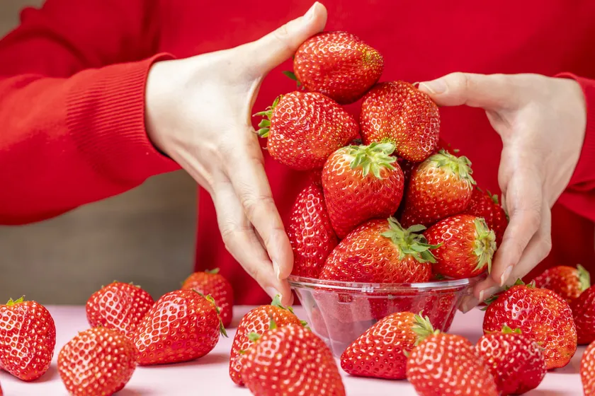 15円いちごの盛り放題 ※写真はイメージです