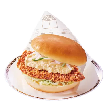 【コメダ珈琲店】フシギダネ・ヒトカゲ・ゼニガメのなかよし鶏タツタバーガーレモンタルタル