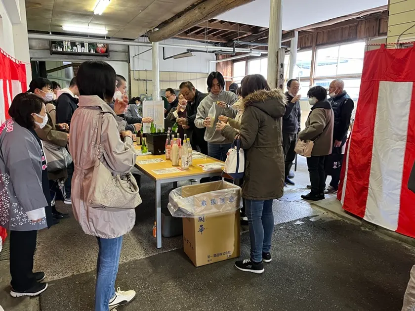 昨年の様子(試飲)