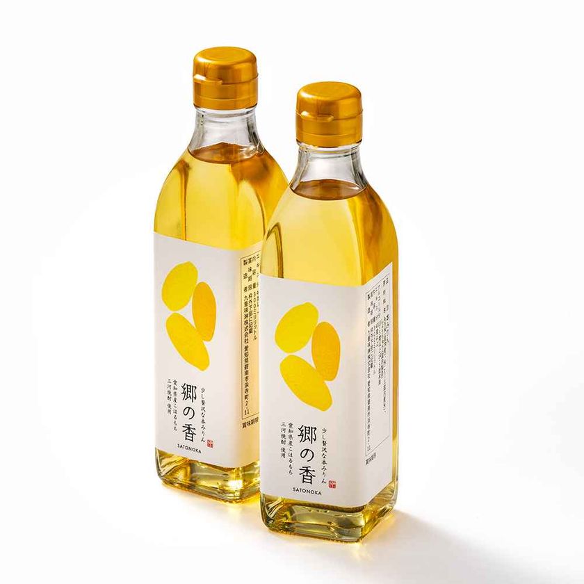 入社2年目社員が商品開発　
愛知県産原材料×米麹2倍仕込み
「少し贅沢な本みりん 郷の香」2/27 限定400本発売