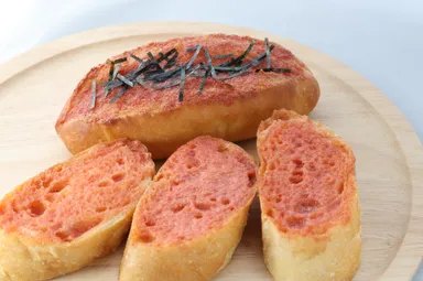 調理例：明太トースト