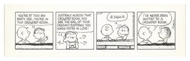 「ピーナッツ」原画　1987年6月30日 (C) Peanuts Worldwide LLC