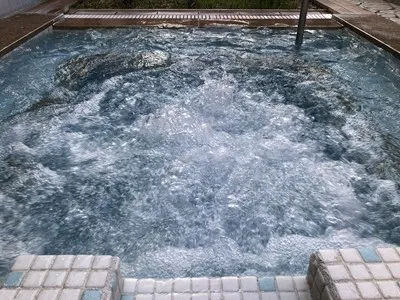 地下水かけ流し水風呂