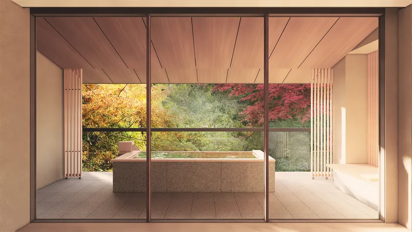 特別室「翠林」客室温泉