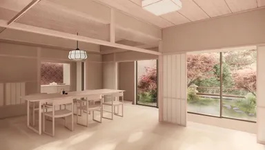 特別室「翠林」リビング